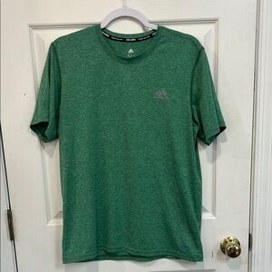 Adidas Men's Green Climalite Performance T-Shirt Size Medium